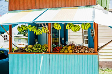 barbados fruit stall