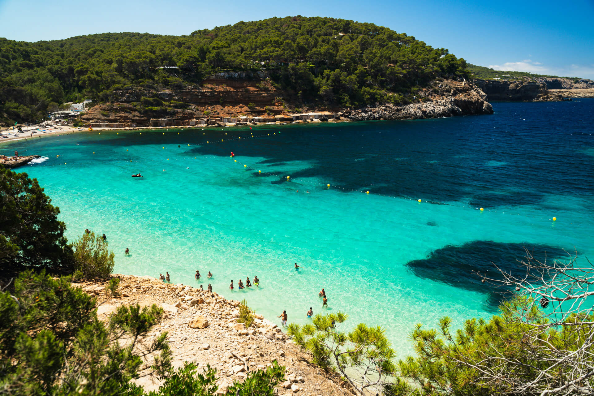 ibiza tourquoise ocean