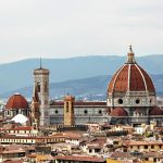 A landscape view of Florence in Italy