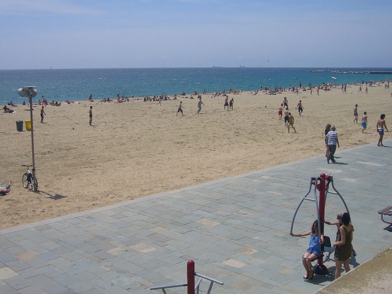 Bogatell beach, Poblenou